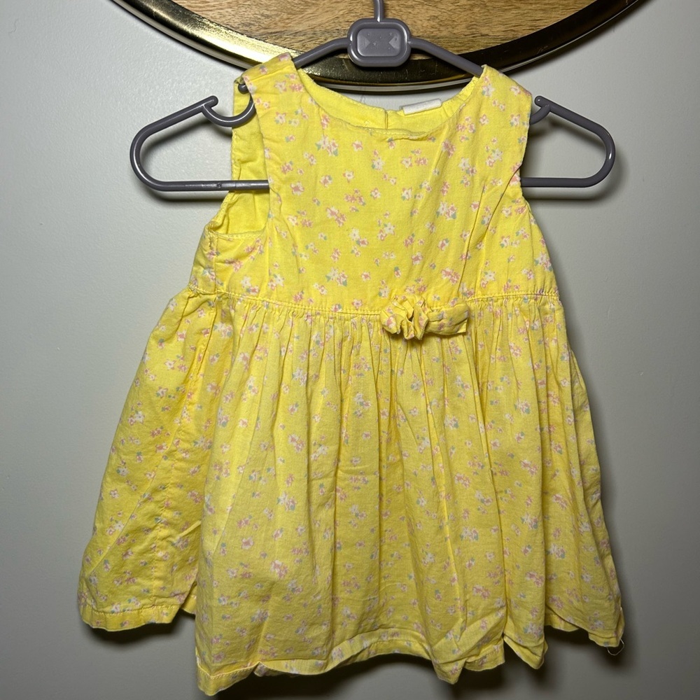 5 FOR $30 H&M Sunny Yellow Kids Blouse with Floral Design
